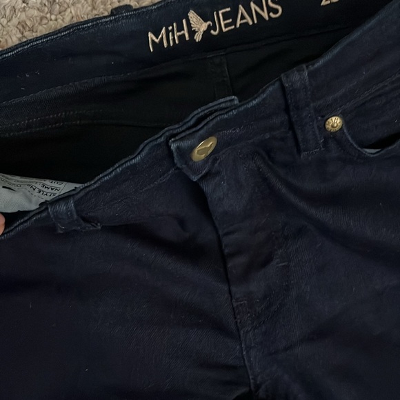 Mih Mid Rise Dark Wash Bootcut Jeans - The London Jean - Picture 11 of 12